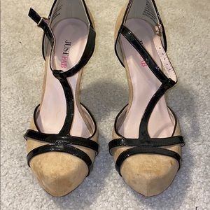 Retro style heels